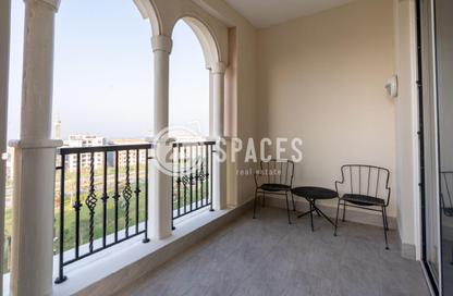 Apartment - 1 - 2 for rent in Viva West - Viva Bahriyah - The Pearl Island - Doha