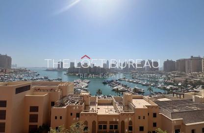 Apartment - 2 Bedrooms - 2 Bathrooms for rent in East Porto Drive - Porto Arabia - The Pearl Island - Doha