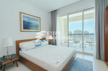 Apartment - Studio - 1 for rent in Viva West - Viva Bahriyah - The Pearl Island - Doha