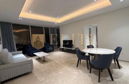 Apartment - 2 - 3 for rent in Lusail Marina Heights - Marina District - Lusail