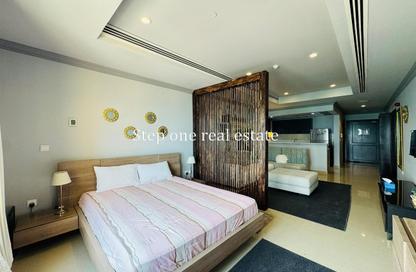Apartment - Studio - 1 Bathroom for rent in West Porto Drive - Porto Arabia - The Pearl Island - Doha