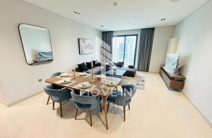 Apartment - 2 Bedrooms - 3 Bathrooms for rent in Lusail Marina Heights - Marina District - Lusail Apartment - 2 Bedrooms - 3 Bathrooms for rent in Lusail Marina Heights - Marina District - Lusail