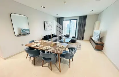 Apartment - 2 Bedrooms - 3 Bathrooms for rent in Lusail Marina Heights - Marina District - Lusail