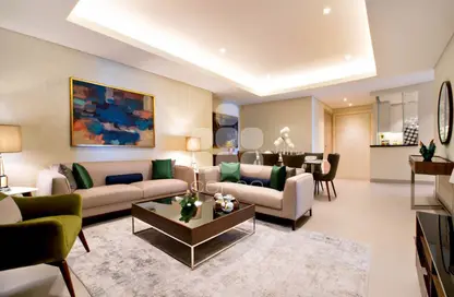 Apartment - 2 Bedrooms - 3 Bathrooms for rent in Abraj Bay - Abraj Quartiers - The Pearl Island - Doha