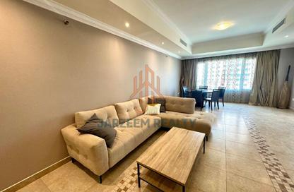 Apartment - 2 Bedrooms - 2 Bathrooms for rent in West Porto Drive - Porto Arabia - The Pearl Island - Doha