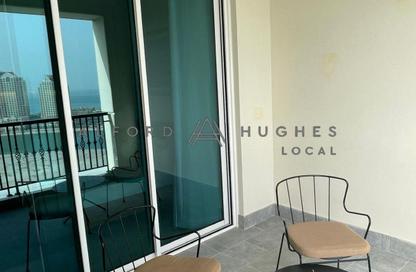 Apartment - Studio - 1 Bathroom for rent in Viva West - Viva Bahriyah - The Pearl Island - Doha