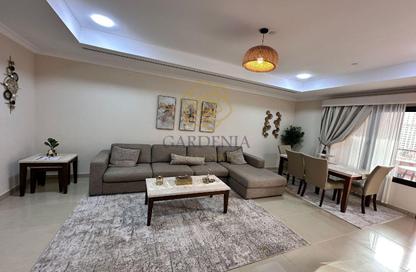 Apartment - 1 Bedroom - 2 Bathrooms for rent in East Porto Drive - Porto Arabia - The Pearl Island - Doha