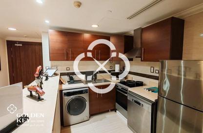 Apartment - 1 Bedroom - 2 Bathrooms for rent in West Porto Drive - Porto Arabia - The Pearl Island - Doha