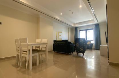 Apartment - 1 Bedroom - 2 Bathrooms for rent in Porto Arabia - The Pearl Island - Doha Apartment - 1 Bedroom - 2 Bathrooms for rent in Porto Arabia - The Pearl Island - Doha