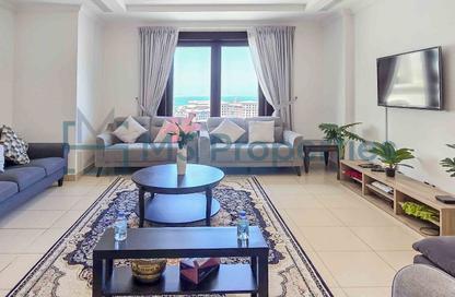 Apartment - 1 Bedroom - 2 Bathrooms for rent in West Porto Drive - Porto Arabia - The Pearl Island - Doha