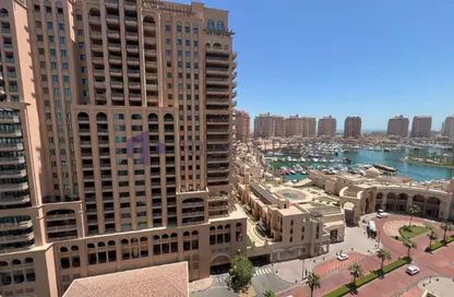 Apartment - 2 Bedrooms - 3 Bathrooms for rent in East Porto Drive - Porto Arabia - The Pearl Island - Doha