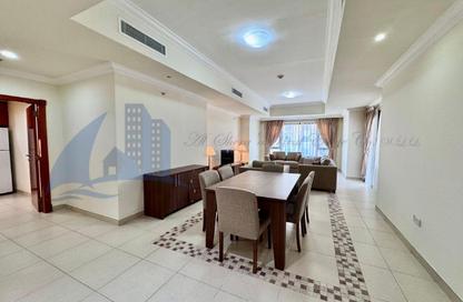 Apartment - 1 Bedroom - 2 Bathrooms for rent in Tower 29 - Porto Arabia - The Pearl Island - Doha
