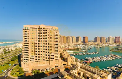Apartment - 1 Bedroom - 2 Bathrooms for sale in West Porto Drive - Porto Arabia - The Pearl Island - Doha