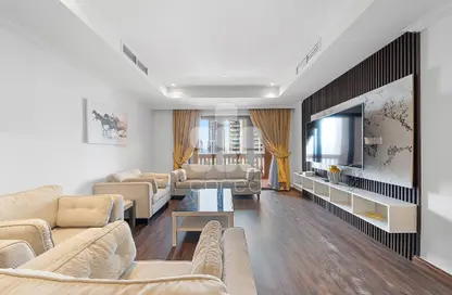 Apartment - 1 Bedroom - 2 Bathrooms for rent in East Porto Drive - Porto Arabia - The Pearl Island - Doha Apartment - 1 Bedroom - 2 Bathrooms for rent in East Porto Drive - Porto Arabia - The Pearl Island - Doha