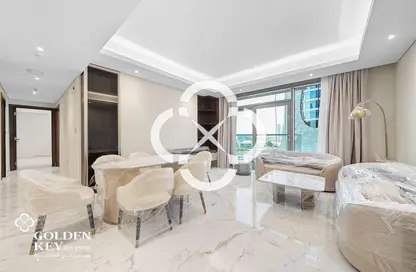 شقة - 2 غرف نوم - 3 حمامات للايجار في لوسيل ريسيدينس - منطقة المارينا - الوسيل