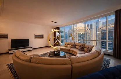 Duplex - 3 Bedrooms - 5 Bathrooms for rent in West Bay Tower - West Bay - West Bay - Doha