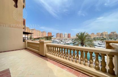 Apartment - 2 Bedrooms - 3 Bathrooms for rent in East Porto Drive - Porto Arabia - The Pearl Island - Doha