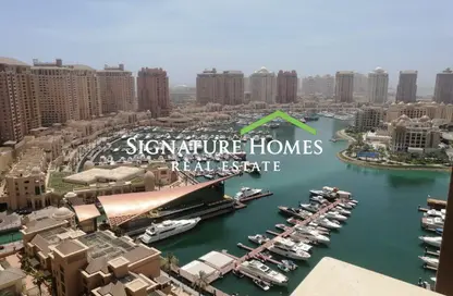Apartment - 2 Bedrooms - 3 Bathrooms for rent in East Porto Drive - Porto Arabia - The Pearl Island - Doha