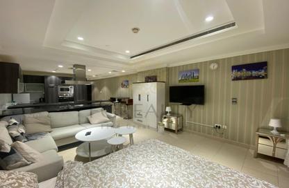 Apartment - Studio - 2 Bathrooms for sale in West Porto Drive - Porto Arabia - The Pearl Island - Doha