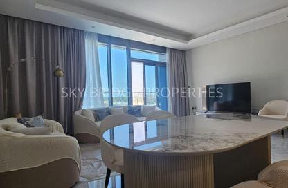 Apartment - 2 Bedrooms - 3 Bathrooms for rent in Lusail Marina Heights - Marina District - Lusail Apartment - 2 Bedrooms - 3 Bathrooms for rent in Lusail Marina Heights - Marina District - Lusail
