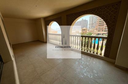 Apartment - 1 Bedroom - 2 Bathrooms for rent in East Porto Drive - Porto Arabia - The Pearl Island - Doha
