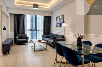 Apartment - 1 Bedroom - 2 Bathrooms for rent in Bin Al Sheikh Towers - Al Mirqab Al Jadeed - Doha