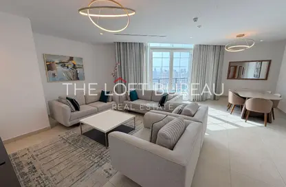 Penthouse - 3 Bedrooms - 5 Bathrooms for rent in Floresta Gardens - Floresta Gardens - The Pearl Island - Doha