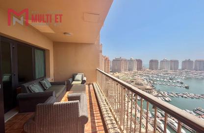 Apartment - 2 - 3 for rent in East Porto Drive - Porto Arabia - The Pearl Island - Doha
