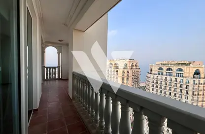 Apartment - 1 Bedroom - 3 Bathrooms for rent in Viva East - Viva Bahriyah - The Pearl Island - Doha