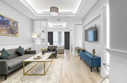 Hotel Apartments - Studio - 1 Bathroom for rent in Al Sadd Road - Al Sadd - Doha