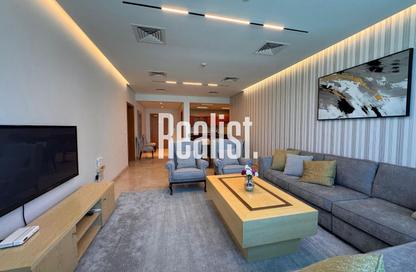 Apartment - 2 Bedrooms - 4 Bathrooms for rent in Zig Zag Tower A - Zig Zag Towers - West Bay - Doha