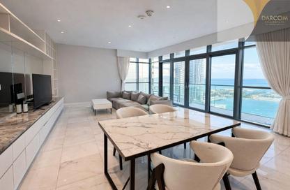 Apartment - 1 - 2 for rent in Seef Lusail Tower 1 - Seef Lusail - Lusail City - Lusail
