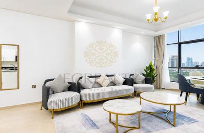 Apartment - 2 - 2 for rent in Lusail Residence - Marina District - Lusail