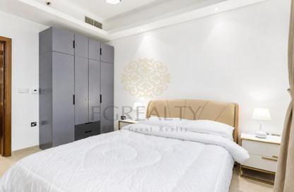 Apartment - 2 - 2 for rent in Lusail Residence - Marina District - Lusail