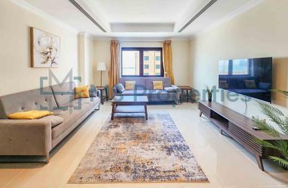 Apartment - 1 Bedroom - 2 Bathrooms for sale in West Porto Drive - Porto Arabia - The Pearl Island - Doha