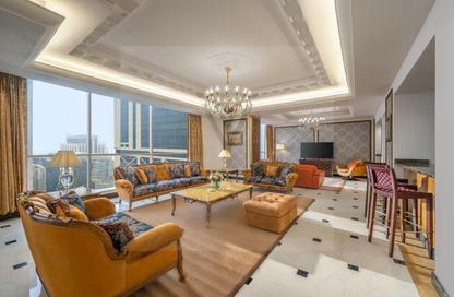 Hotel Apartments - 3 Bedrooms - 4 Bathrooms for rent in West Bay - West Bay - Doha