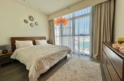 Apartment - 1 Bedroom - 2 Bathrooms for rent in Seef Lusail Tower 1 - Seef Lusail - Lusail City - Lusail