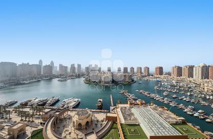 Apartment - 2 Bedrooms - 3 Bathrooms for rent in East Porto Drive - Porto Arabia - The Pearl Island - Doha