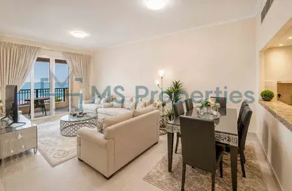 Apartment - 2 Bedrooms - 3 Bathrooms for rent in Viva West - Viva Bahriyah - The Pearl Island - Doha Apartment - 2 Bedrooms - 3 Bathrooms for rent in Viva West - Viva Bahriyah - The Pearl Island - Doha