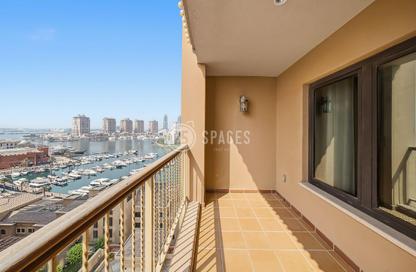 Apartment - 1 - 2 for rent in East Porto Drive - Porto Arabia - The Pearl Island - Doha
