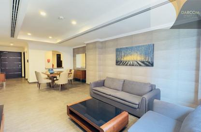Apartment - 1 - 2 for rent in East Porto Drive - Porto Arabia - The Pearl Island - Doha