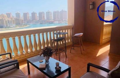 Apartment - 1 - 1 for rent in East Porto Drive - Porto Arabia - The Pearl Island - Doha