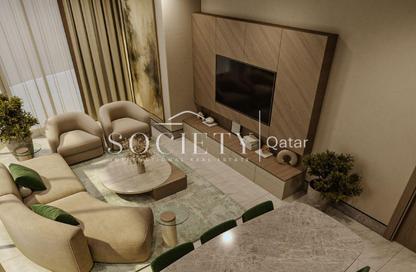 Apartment - 2 Bedrooms - 4 Bathrooms for sale in Bliss Tower - Seef Lusail - Lusail City - Lusail