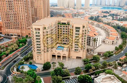 شقة - 2 غرف نوم - 4 حمامات للبيع في طريق بورتو الشرقي - بورتو أرابيا - جزيرة اللؤلؤة - الدوحة