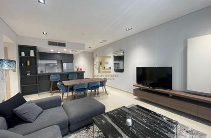 Apartment - 1 Bedroom - 2 Bathrooms for rent in Lusail Marina Heights - Marina District - Lusail