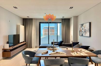 Apartment - 1 Bedroom - 1 Bathroom for rent in Lusail Marina Heights - Marina District - Lusail