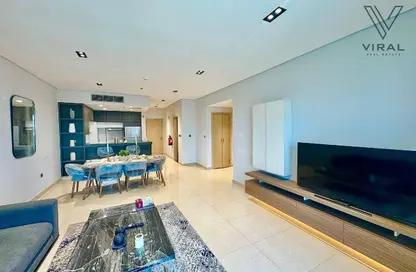 Apartment - 2 Bedrooms - 3 Bathrooms for rent in Lusail Marina Heights - Marina District - Lusail