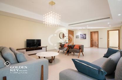 Apartment - 1 - 2 for rent in Lusail Residence - Marina District - Lusail