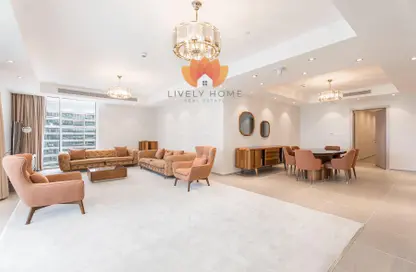 Apartment - 3 Bedrooms - 4 Bathrooms for rent in Lusail Marina Heights - Marina District - Lusail