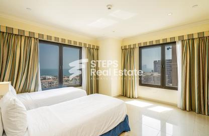 Apartment - 2 - 3 for rent in West Porto Drive - Porto Arabia - The Pearl Island - Doha Apartment - 2 - 3 for rent in West Porto Drive - Porto Arabia - The Pearl Island - Doha